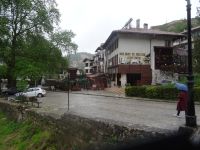 Melnik im Regen