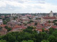 Vilnius- Blick auf die Altstadt