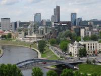 Vilnius- Blick auf die Neustadt