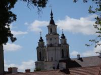 Kaunas - Blick auf die Jesuitenkirche