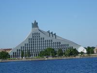 Riga - erster Blick auf die Bücherei
