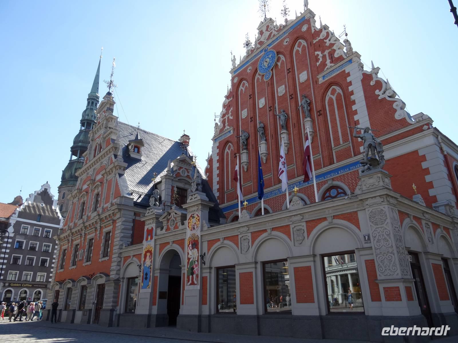 Riga - Schwarzhäupterhaus