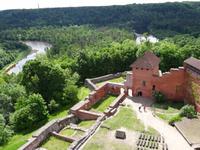 Burg Turaida - Blick auf den Gauja Nationalpark