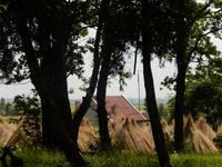 Stopp auf Radtour von Silute nach Vente