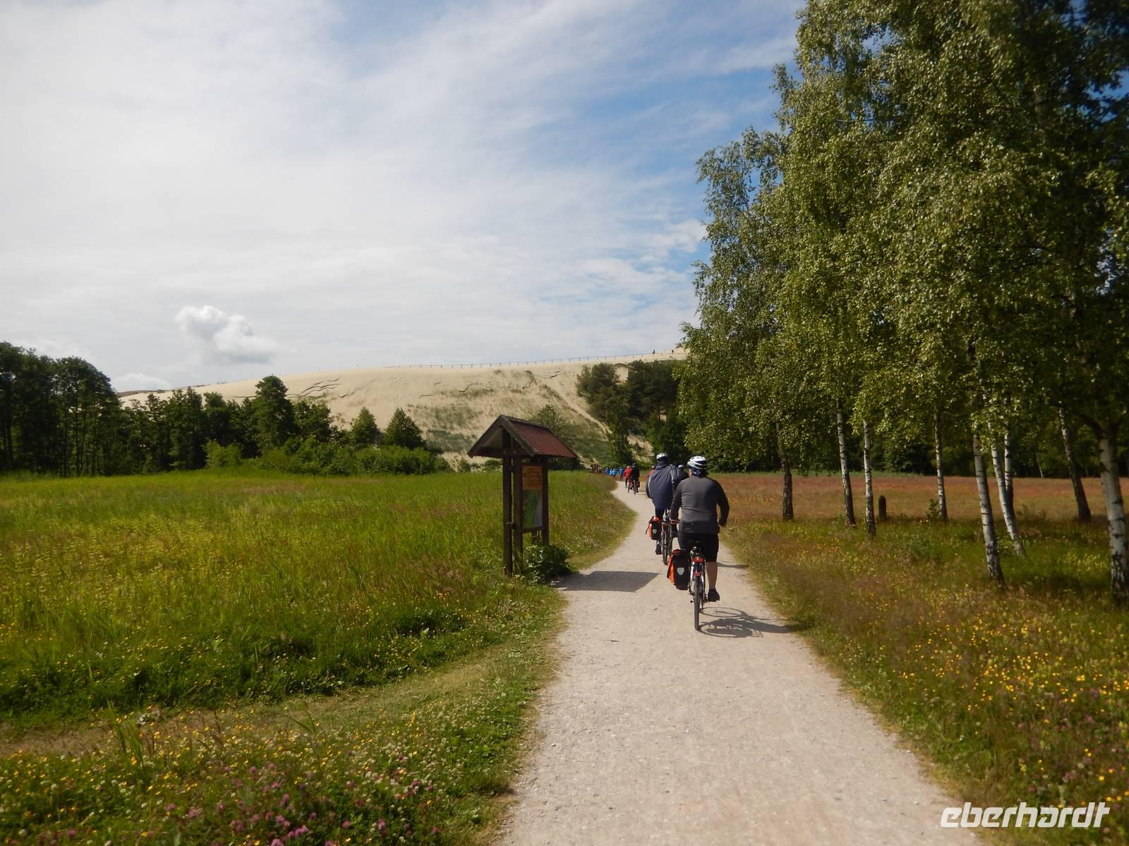 Fahrt zu den Parniddener Dünen