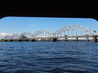 Bootsfahrt durch Riga