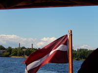 Bootsfahrt durch Riga