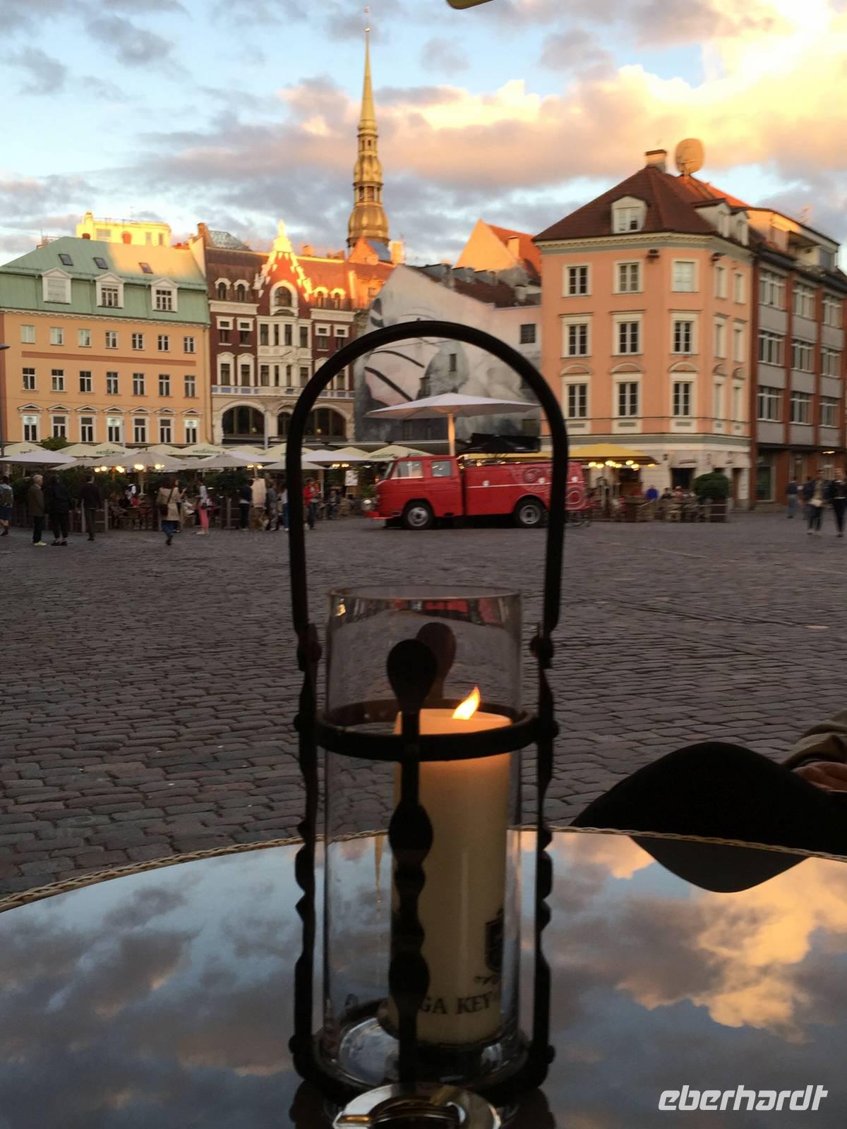 Abendstimmung in Riga