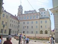 im Universitätsgelände von Vilnius 