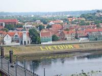 Blick auf Kaunas 