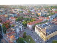 abendlicher Blick auf Memel 