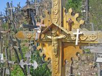 eines der unzähligen Kreuze in Siauliai 