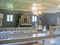 in der Holzkirche von Turaida 