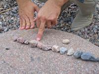 der Weg der Gesteine 