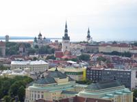 Blick von der Sky-Bar auf Tallinn 