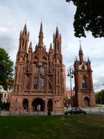 Gotische Kirche in Vilnius