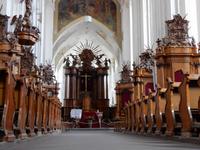 Gotische Kirche von Innen