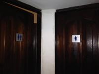 geteilte WC-Räume im Restaurant in Klaipéda