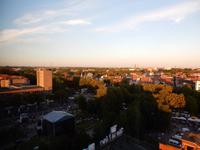 Blick vom Abendessen im 12. Stock des Ambertón Hotels