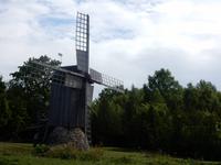 einer der wenigen noch erhaltenen Windmühlen von Saaremaa