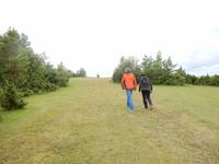 Weg zu der Steilküste von Panga