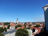 Aussicht von einer der Aussichtsplatformen in Tallinn