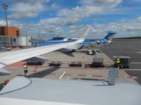 Rückflug von Frankfurt nach Dresden