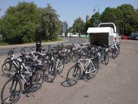 Unsere Trakkingräder im Baltikum