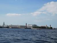 Russland_Petersburg_Bootstour_Newa_Börse_Rostrasäulen