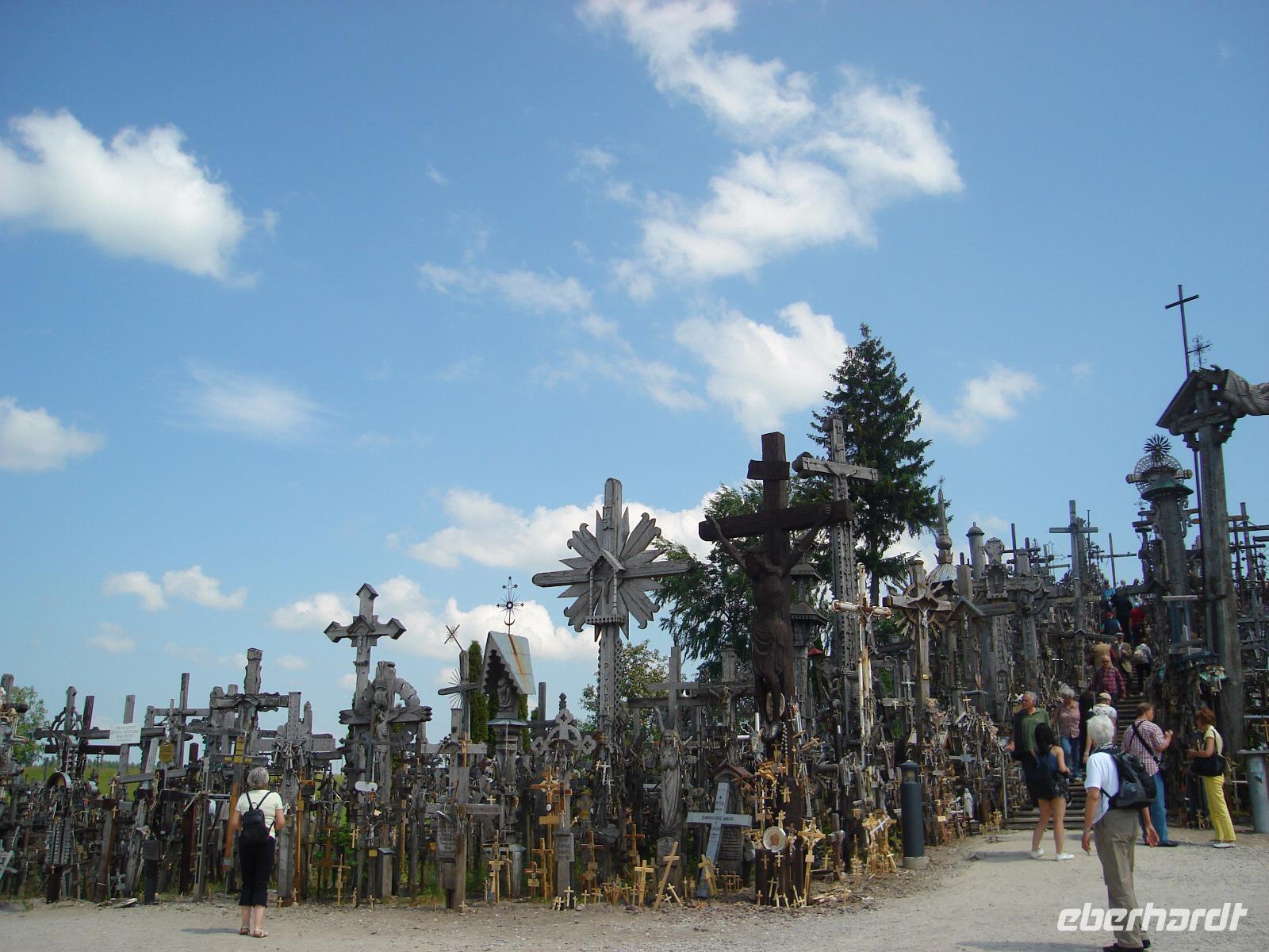 Siauliai: Berg der Kreuze
