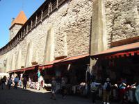 Tallinn: Stadtrundgang, Stadtmauer