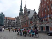 Baltikum, Lettland, Riga, Marktplatz