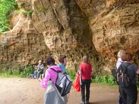 Baltikum, Lettland, Gauja-NP, Gutmannshöhle