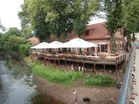 Vilnius-die Republik Uzupis(hinter dem Fluss)