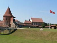 Kaunas-Burgruine und St. Georgenkirche
