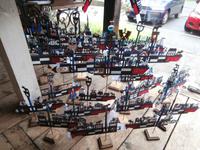 Kurische Nehrung-geschnitzte Wimpel der Kurenfischer