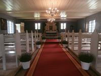 Sigulda-Kirche Nähe Grabstätte 