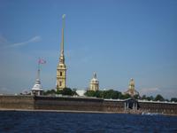 St. Petersburg: Blick auf die Peter- und Pauls-Festung 