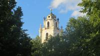 Kirchturm in Vilnius