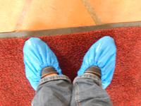 Schloss Rundale Schuhbekleidung