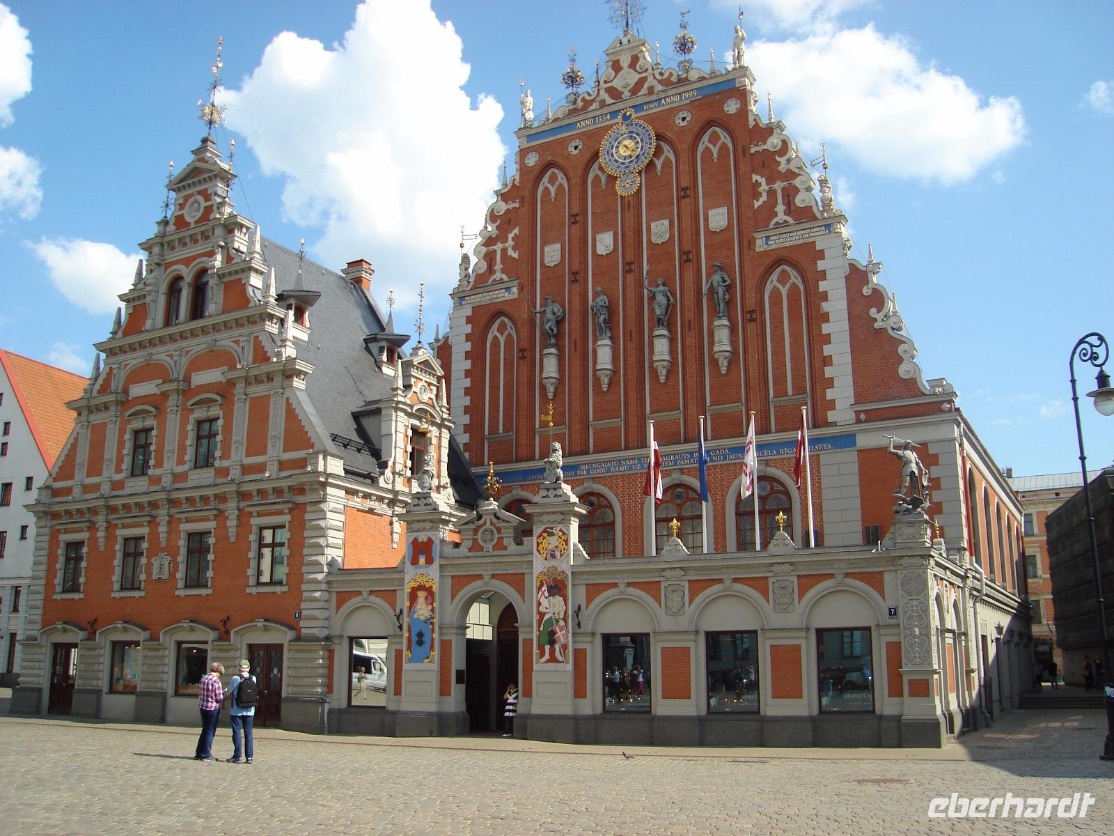 Riga: Schwarzhäupterhaus