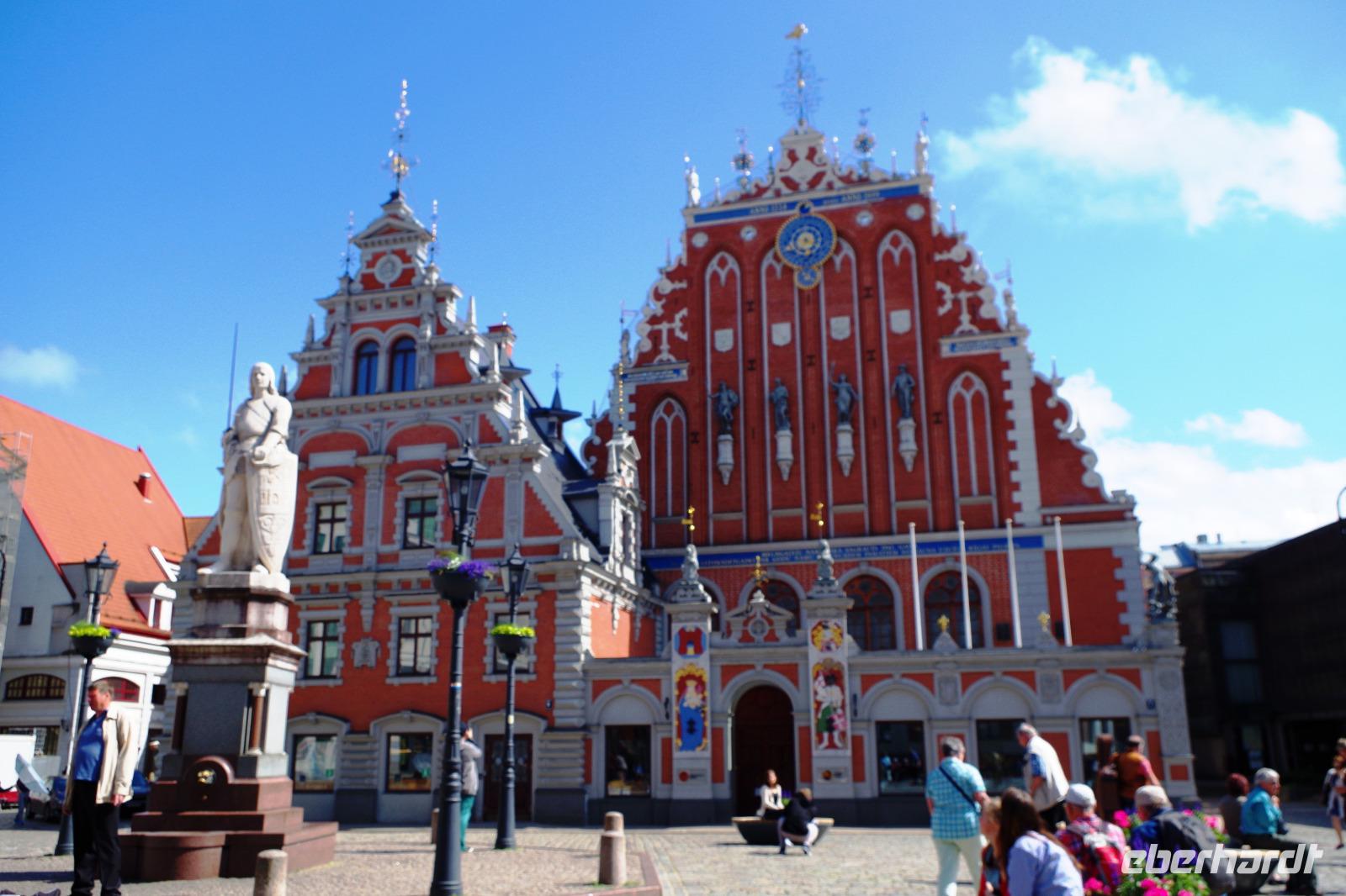 Lettland - Riga - Schwarzhäupterhaus