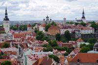 Abschied von Tallinn - auf der Olafskirche