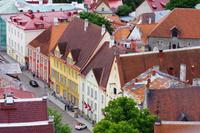 Abschied von Tallinn - auf der Olafskirche