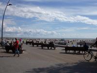 Strand in Pärnu in Estland
