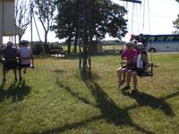 Kettenkarussell auf der Insel Saaremaa