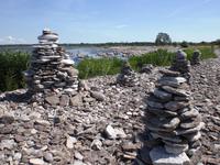 Wunschsteine auf der Insel Saaremaa