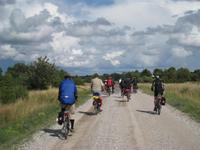 Eberhardt-Radreisegruppe auf Saaremaa