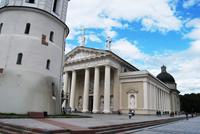 Vilnius Kathedrale und Glockenturm