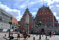 Riga - Schwarzhäupterhaus - Musikerinnen